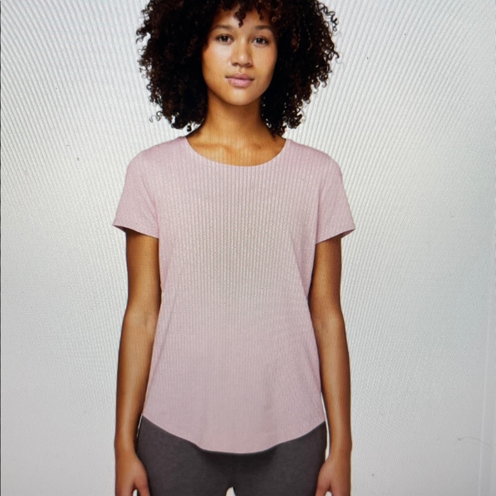 lululemon athletica Love crew Tee - Smokey blush 10